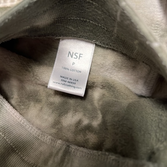 NSF sweatpants size small - Picture 2 of 3